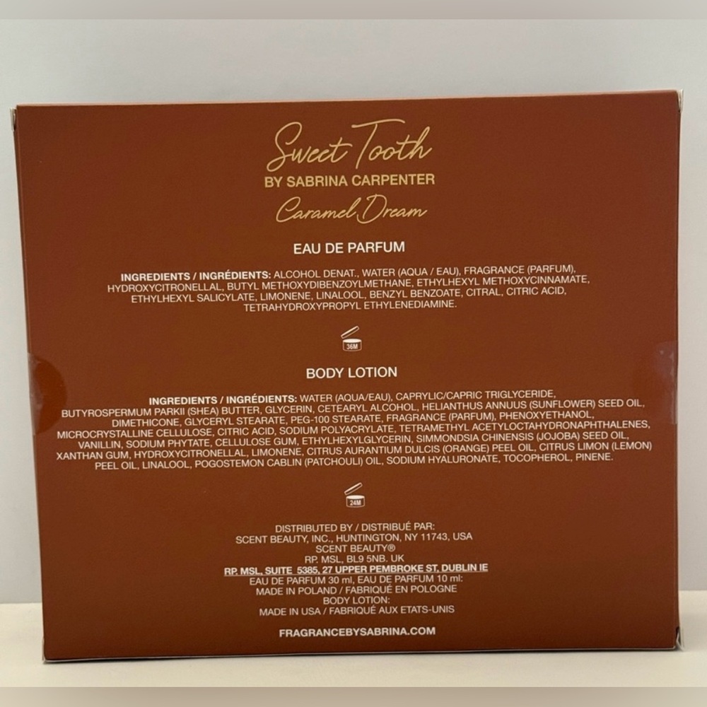 Sabrina Carpenter- "Caramel Dream" - Gift set of 3 - Picture 6 of 7
